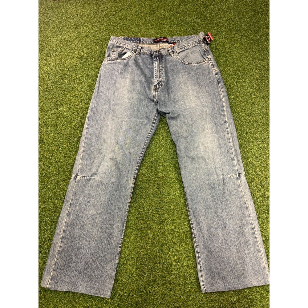 Fine Goods‎ Jeans Mens 36 Blue Denim Cotton Classic Fit 5-Pockets Straight Leg